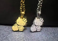 Chaine Hello Kittty Pomme